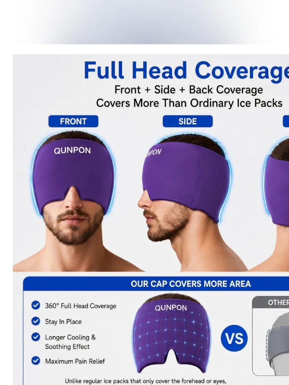Hot Cold Gel Migrain Cap